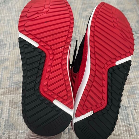 Puma Pacer Future Black Red Sneakers Men size 8 - Picture 8 of 10